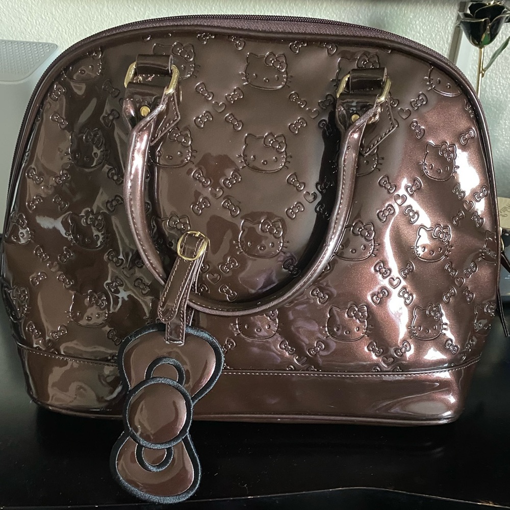 Loungefly Hello Kitty Embossed Patent Handbag
